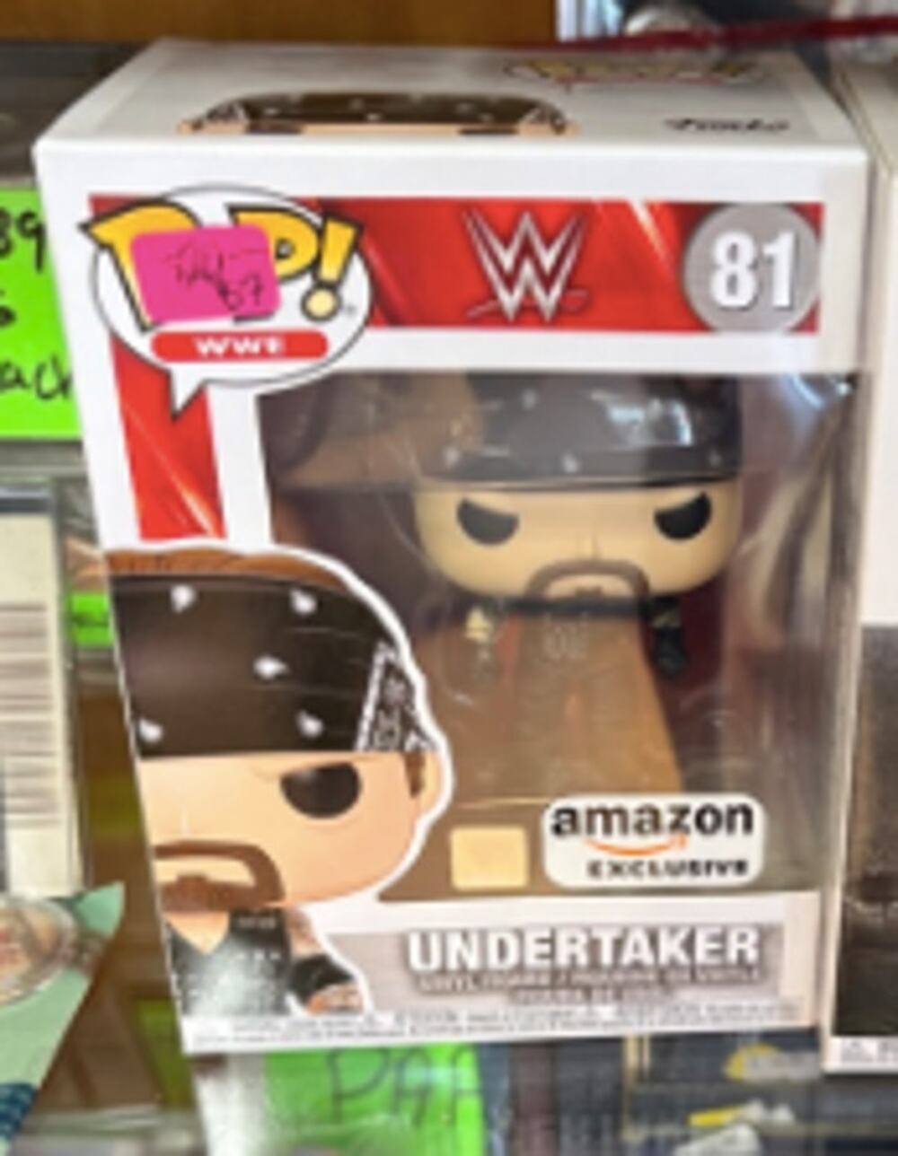 Funko Pop WWE Undertaker #81 Boneyard Match Amazon Exclusive Vinyl Figure